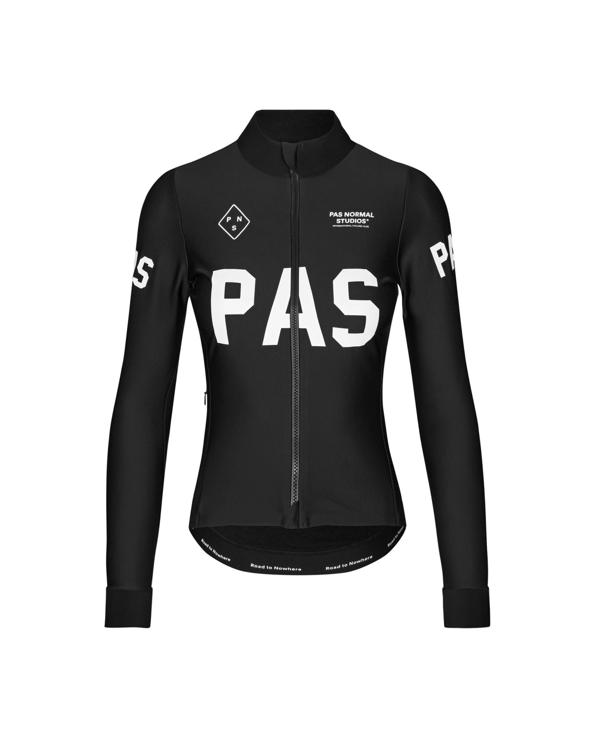 Maillot Mujer Pas Normal Studios PAS Thermal en Black, vista frontal #Color_Black