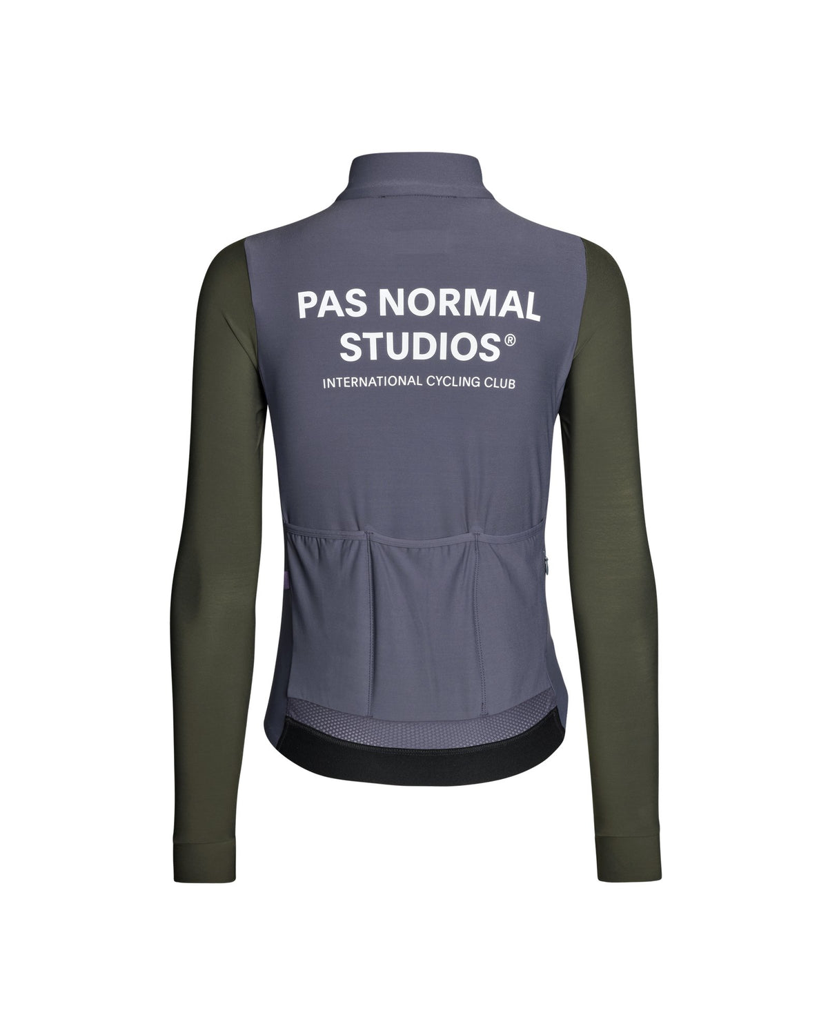 Maillot Largo Mujer Pas Normal Studios Mechanism en Steel / Dark Olive, vista trasera #Color_Steel / Dark Olive
