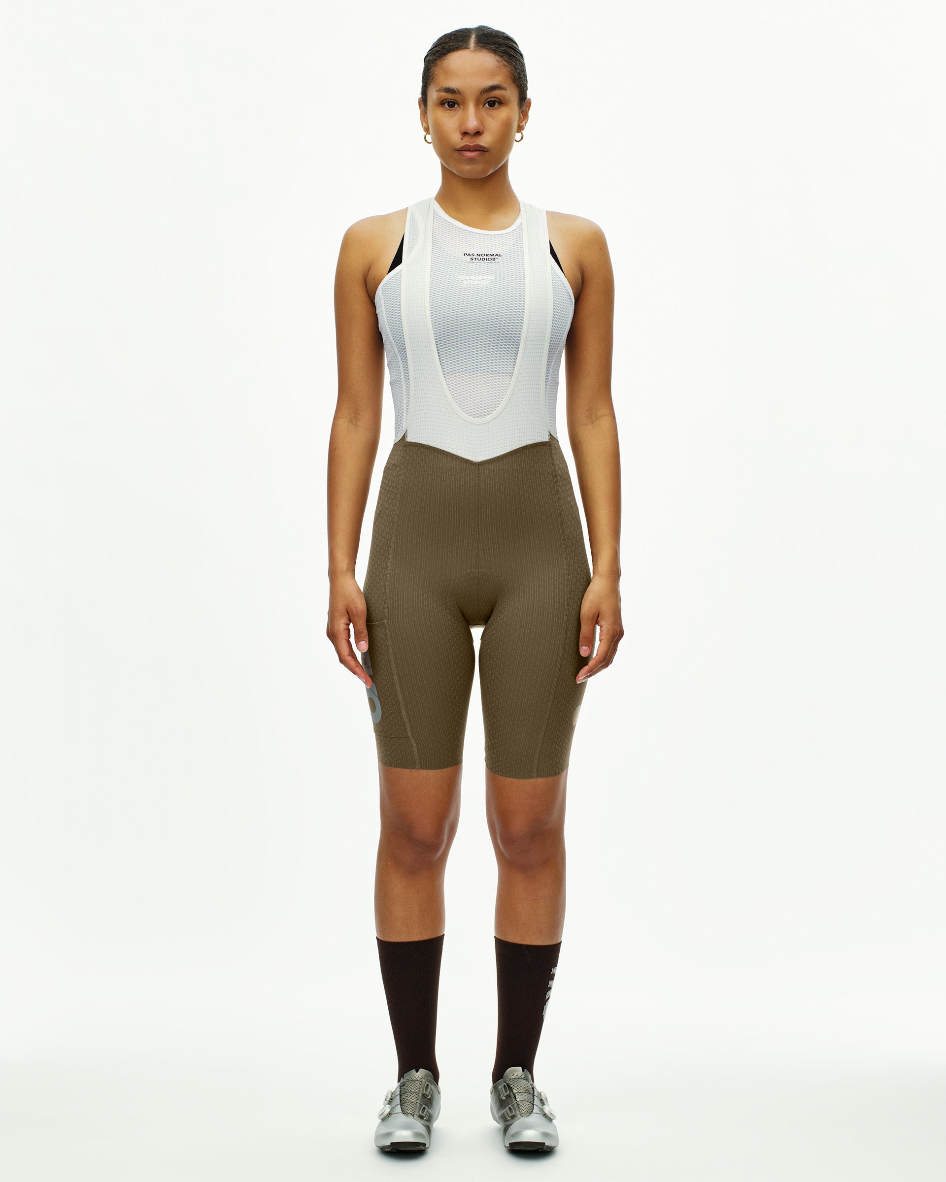 Women's Cycling Bib Shorts Pas Normal Studios Essential Light Cargo T.K.O