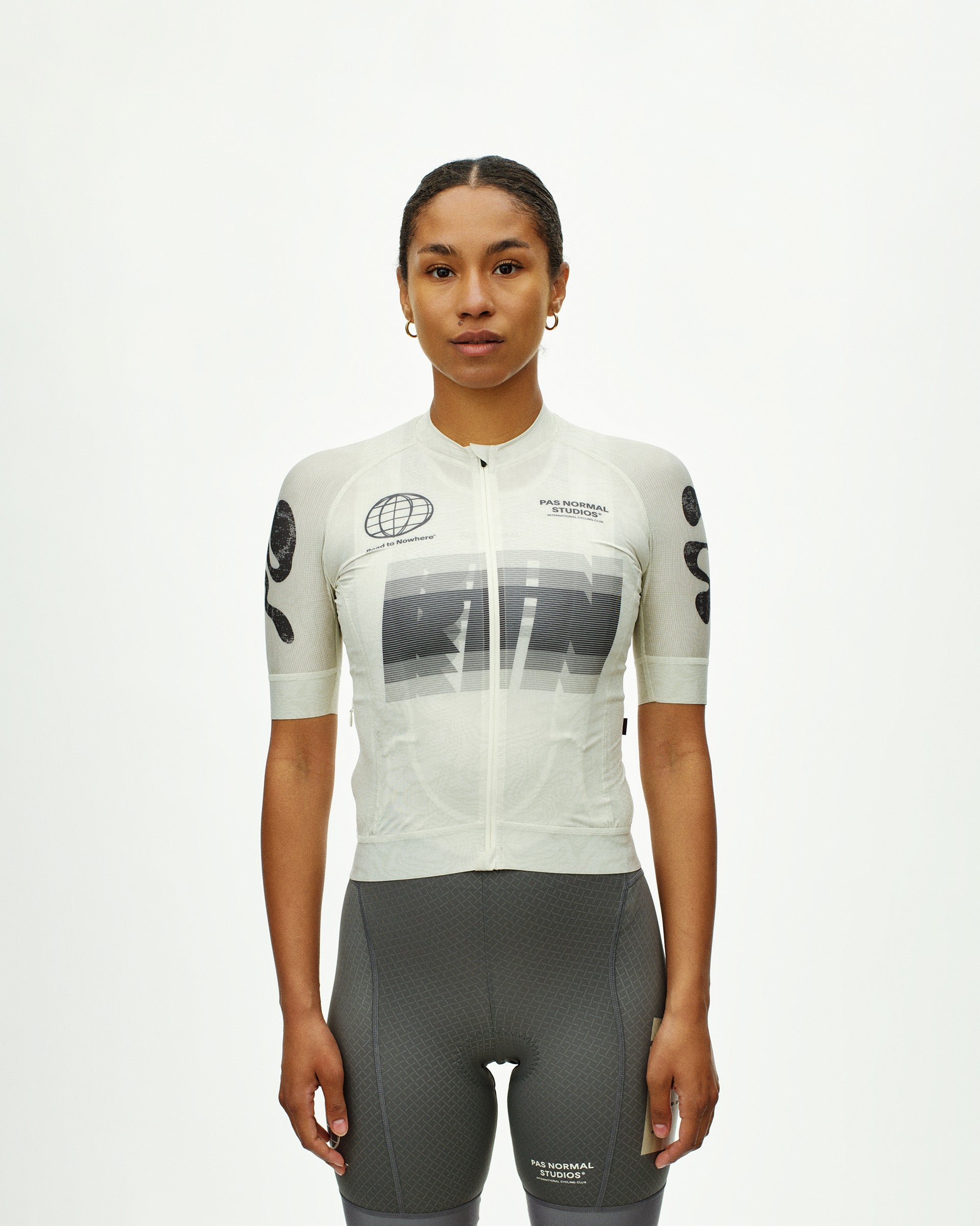 Maillot Corto Mujer Pas Normal Studios Mechanism Logo RTN