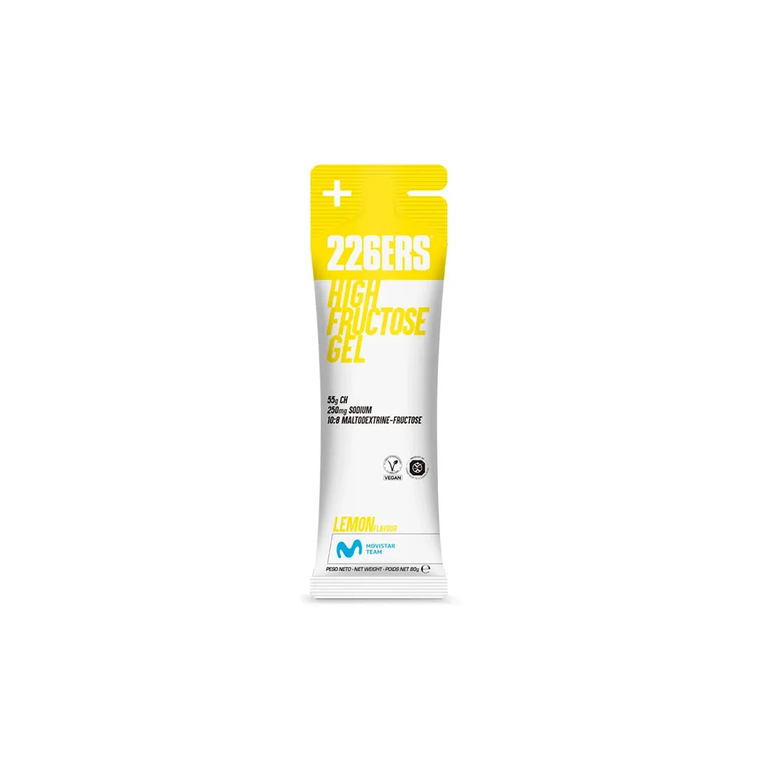Gel 226ers High Fructose 55g CH Lemon Flavour