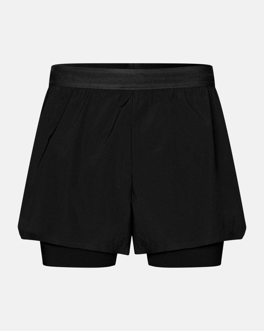Pantalón Pas Normal Studios Balance 2-in-1 en Negro, vista frontal #Color_Negro
