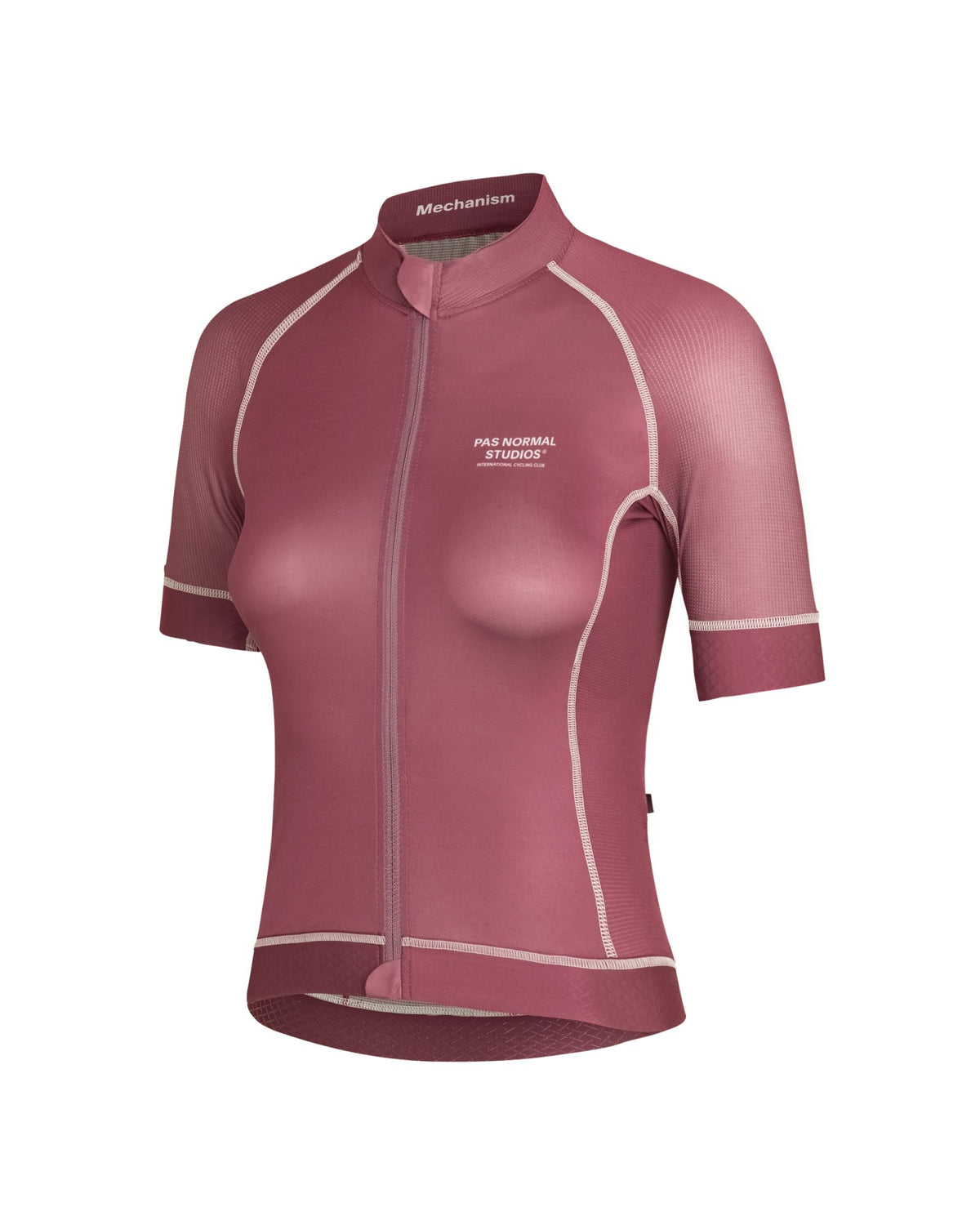 Maillot Corto Mujer Pas Normal Studios Mechanism en Dusty Mauve, bodegón frontal alternativo #Color_Dusty Mauve