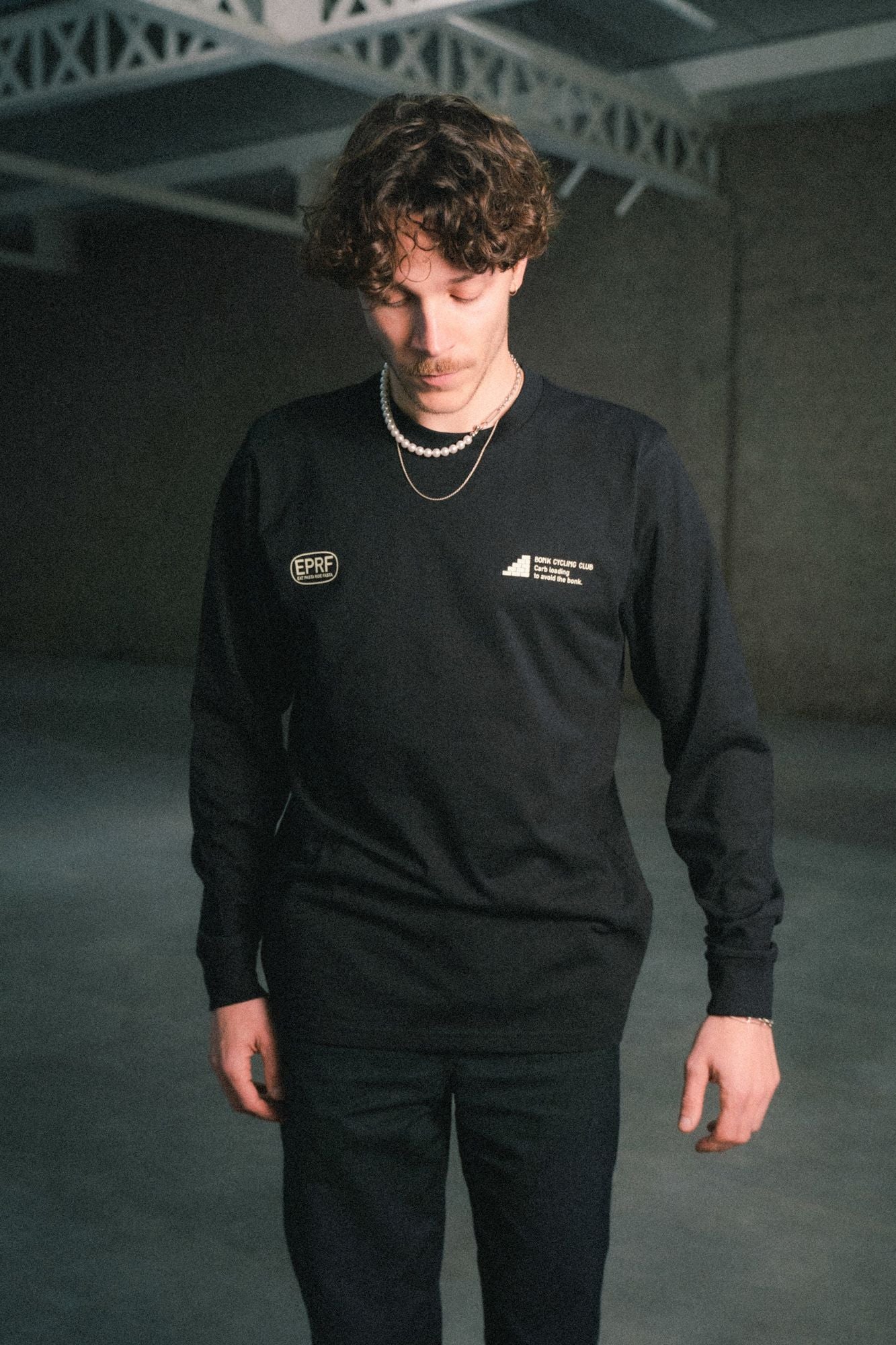 Sudadera Eat Pasta Negra