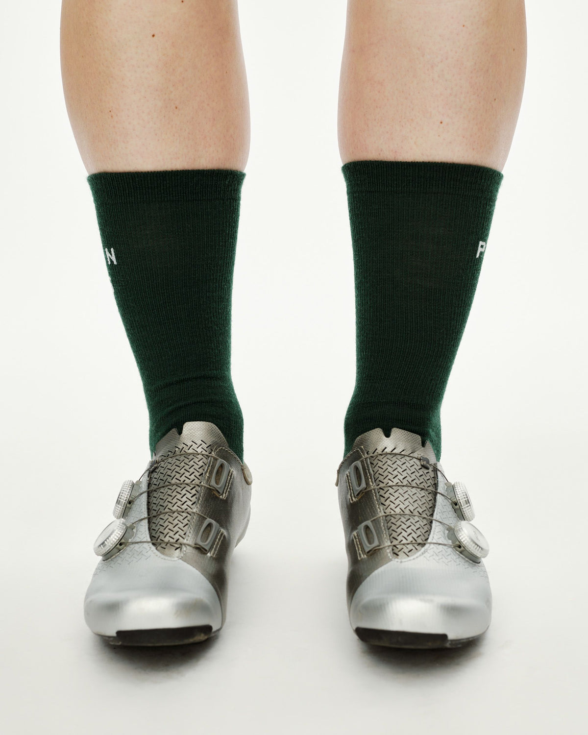 Thermal Wool Socks Petroleum vista frontal #Color_Petroleum