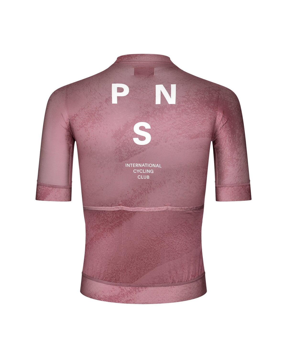 Maillot Corto Pas Normal Studios Mechanism en AOP Dark Mauve, producto plano por detrás #Color_AOP Dark Mauve