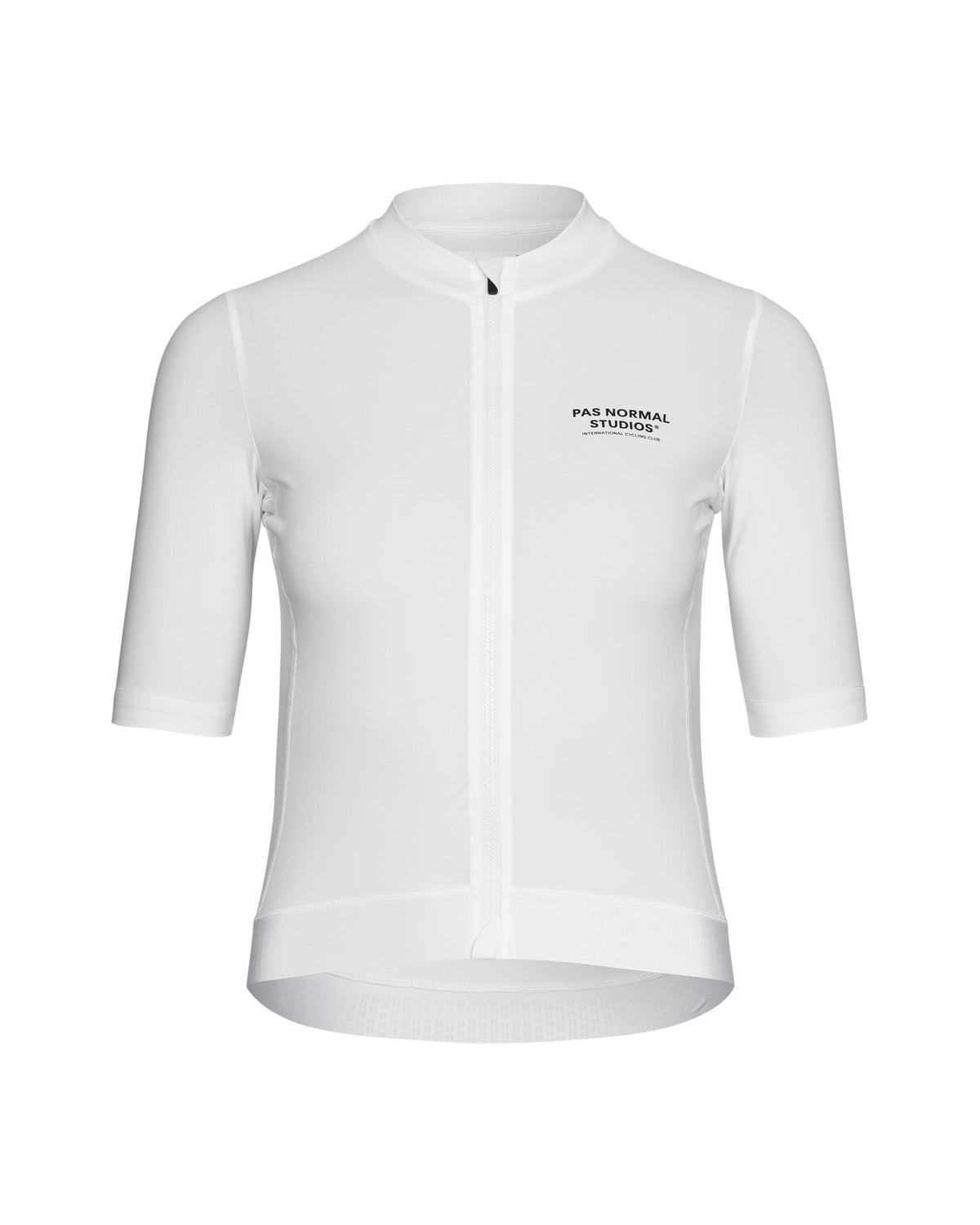 Maillot corto de mujer Pas Normal Studios Essential en White, vista frontal #Color_White