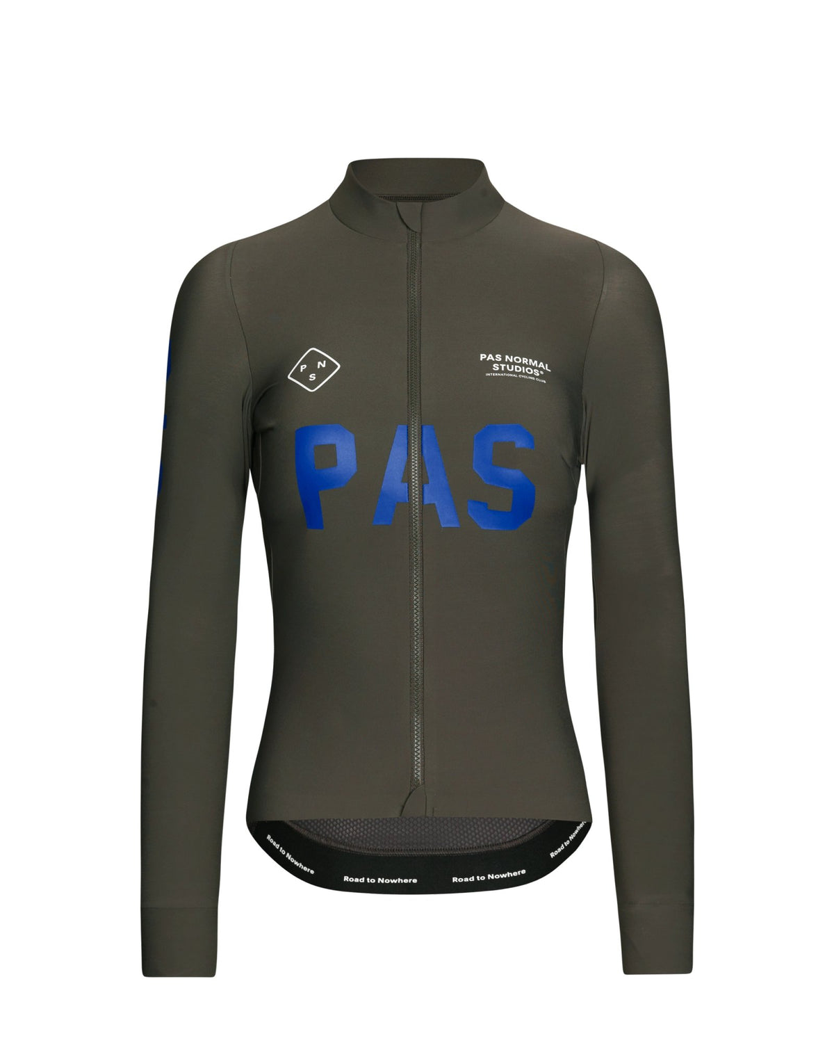 Maillot Mujer Pas Normal Studios PAS Mechanism en Dark Olive, vista frontal #Color_Dark Olive
