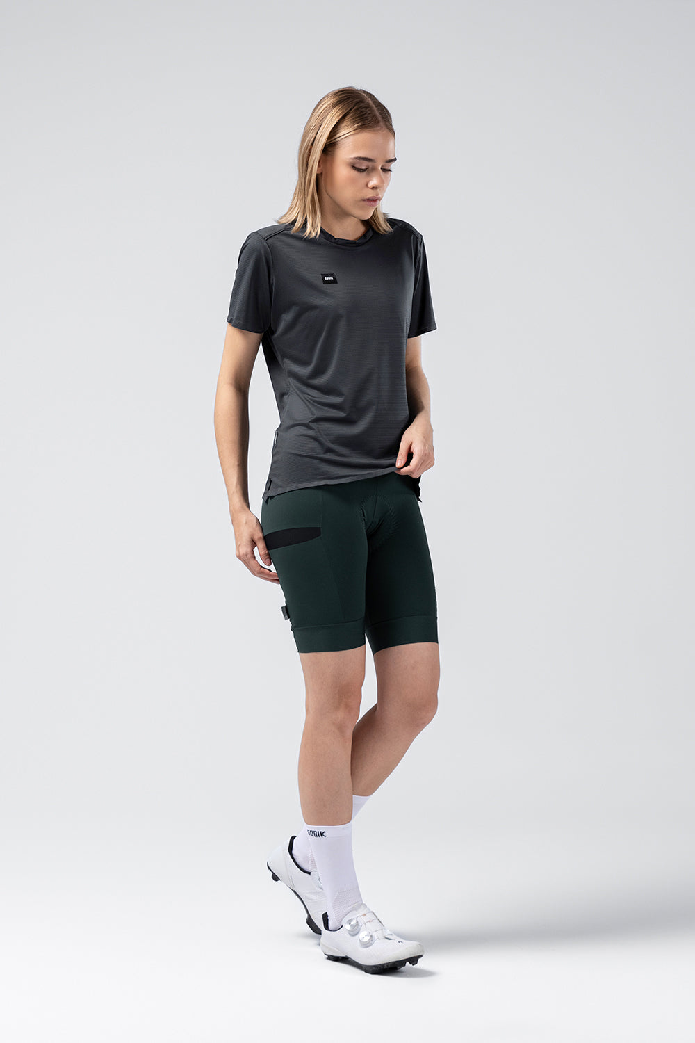 Camiseta Mujer Gobik Tech Solid, Magnet, foto 1 #Color_Negro