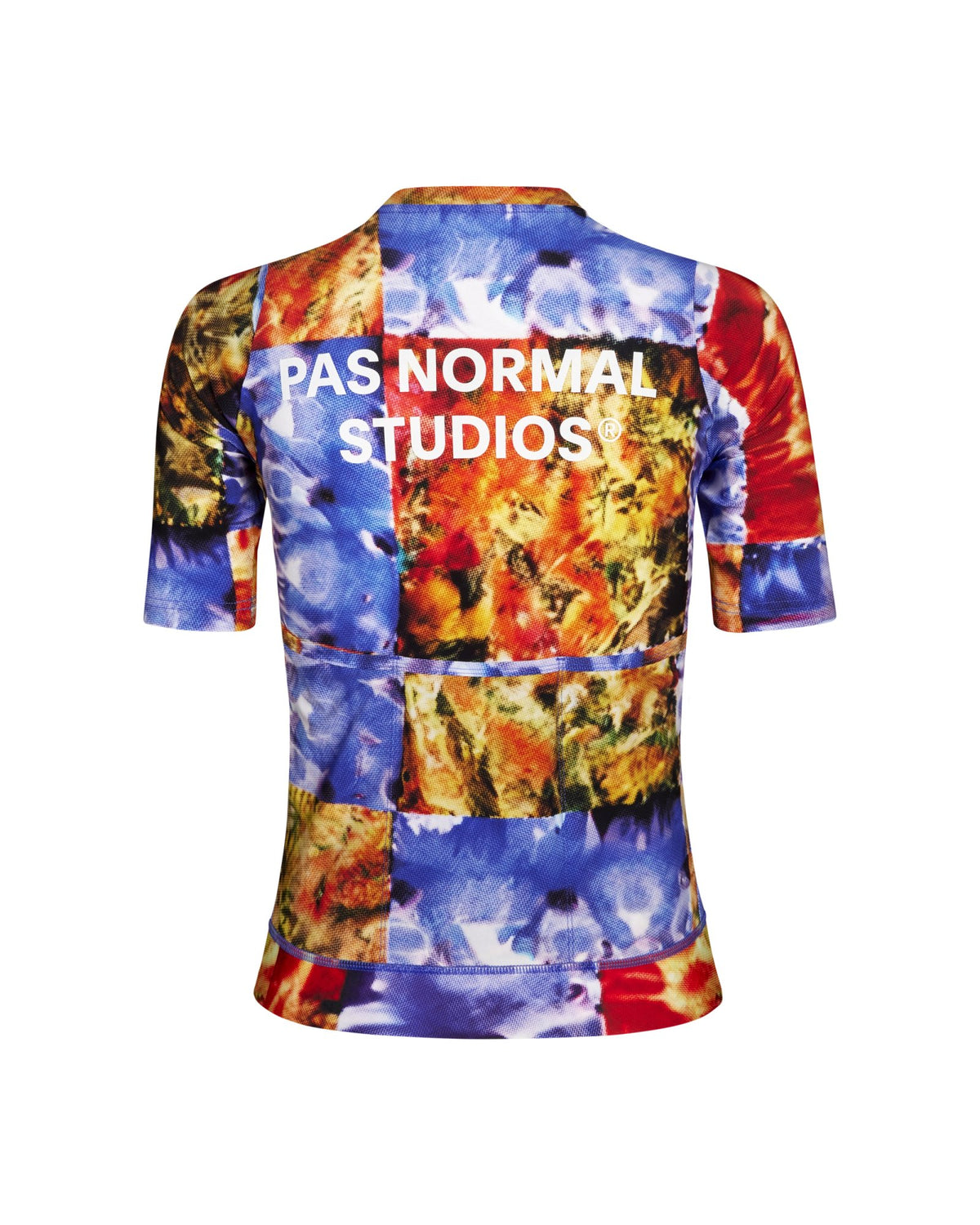 Maillot corto de mujer Pas Normal Studios Essential en Kaleidoscope Multi, vista trasera #Color_Kaleidoscope Multi