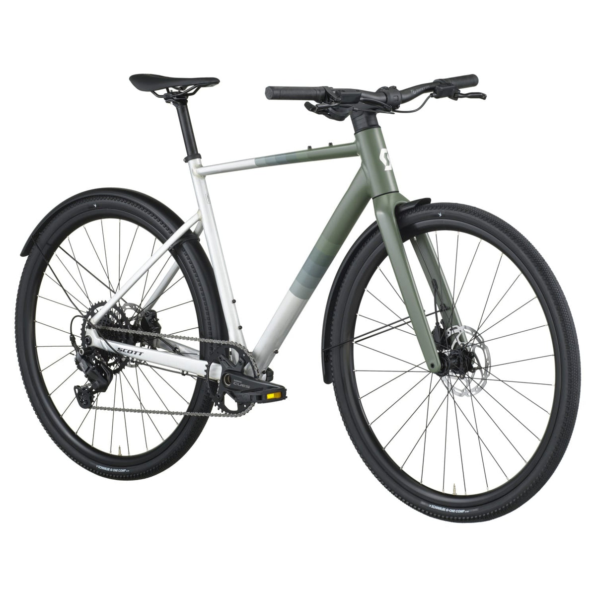 #Color_Alloy Silver/wenge Green