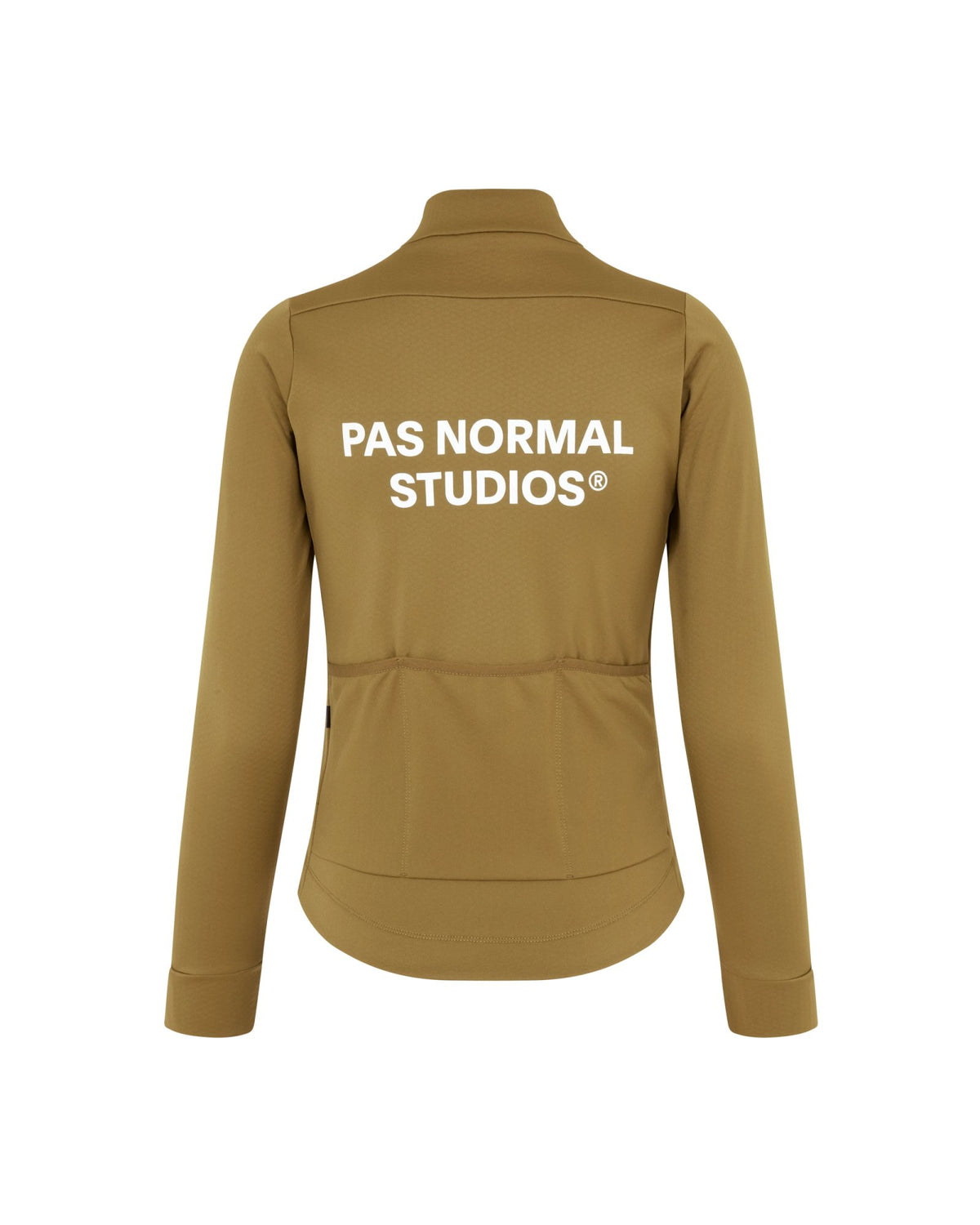 Maillot largo mujer Pas Normal Studios Essential Thermal en Green Terrain, bodegón trasero #Color_Green Terrain