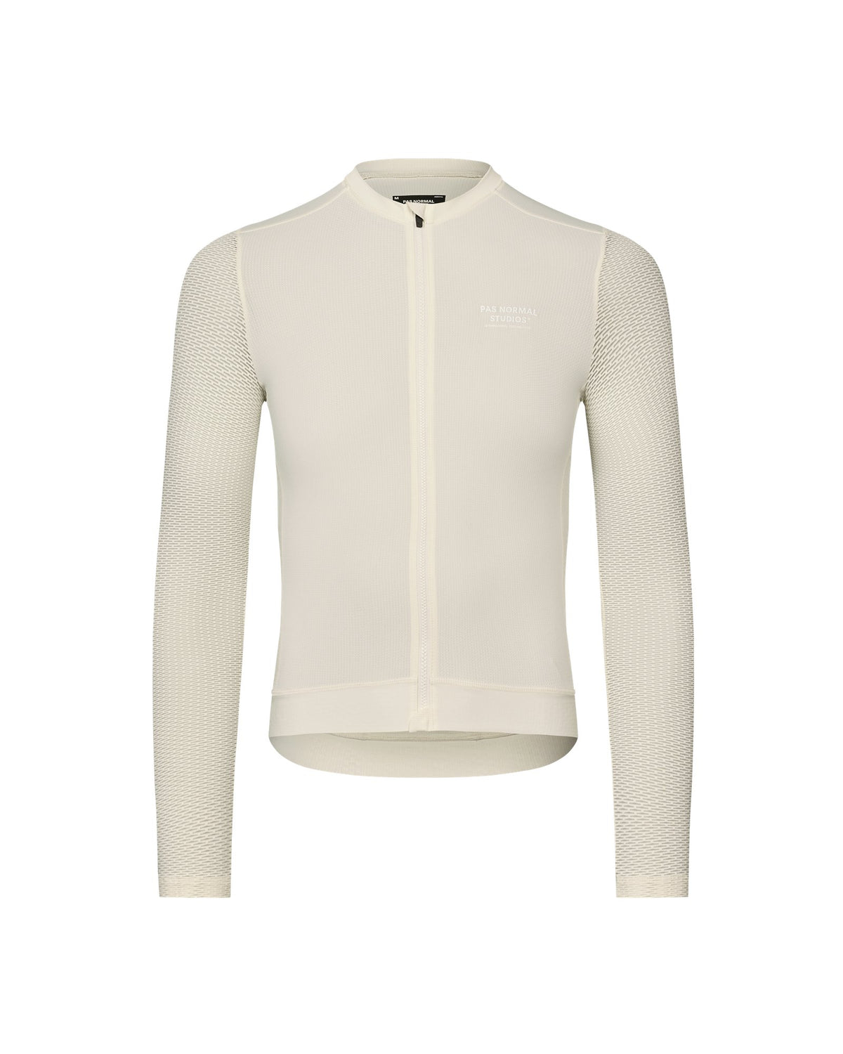 Maillot Largo Pas Normal Studios Essential Light en Off White, producto plano sobre fondo #Color_Off White
