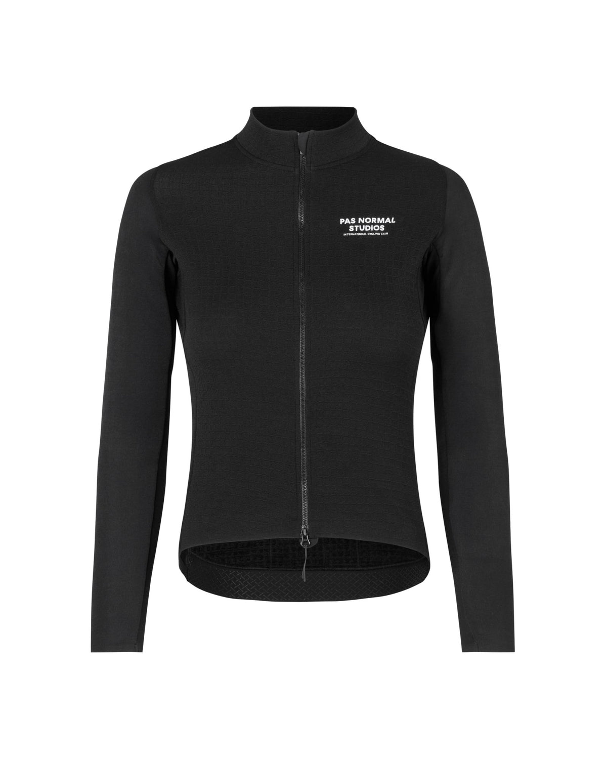 Maillot largo de mujer Pas Normal Studios Escapism Wool en Black, vista frontal #Color_Black