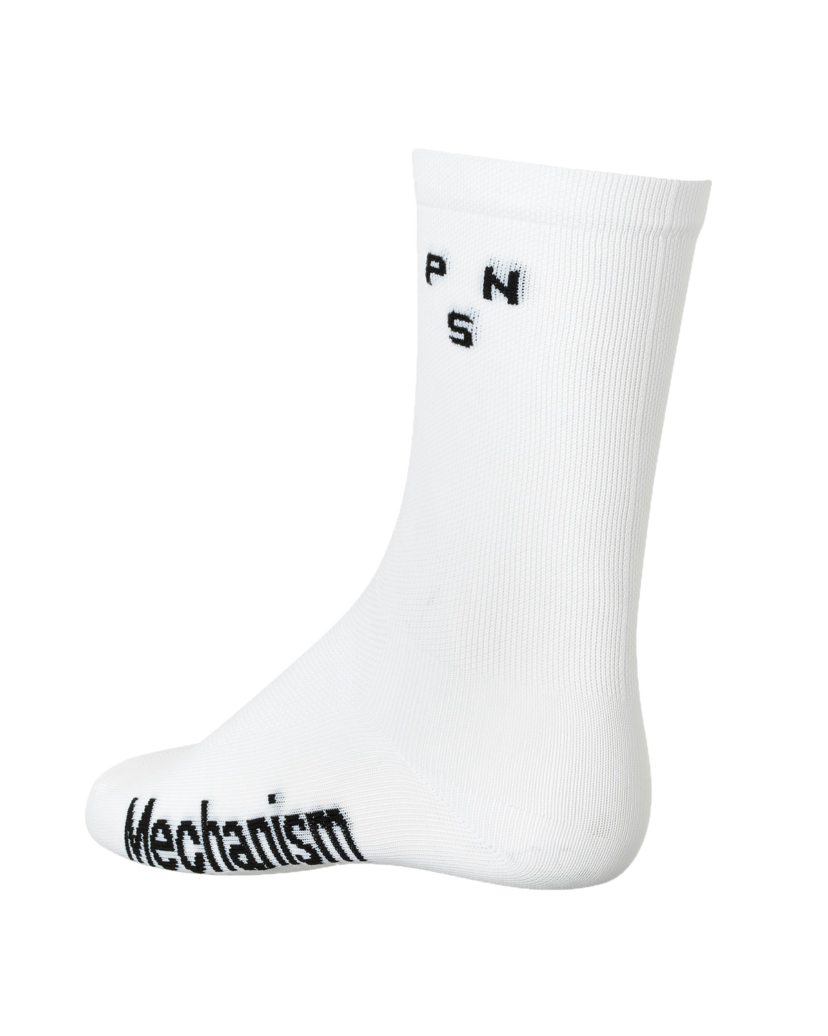 Mechanism Socks White en vista plana #Color_White