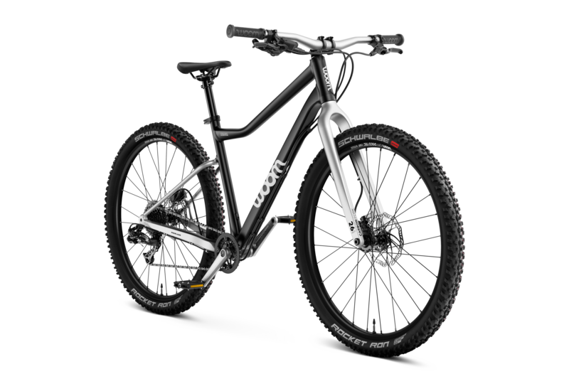Bicicleta de Montaña Infantil woom OFF 6 en Negro, perspectiva #Color_Negro