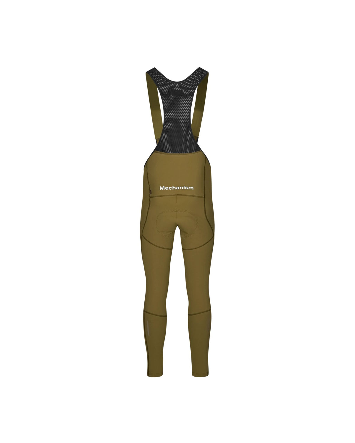 Culotte largo Pas Normal Studios Mechanism Deep Winter en Brown Olive, vista trasera de estudio #Color_Brown Olive