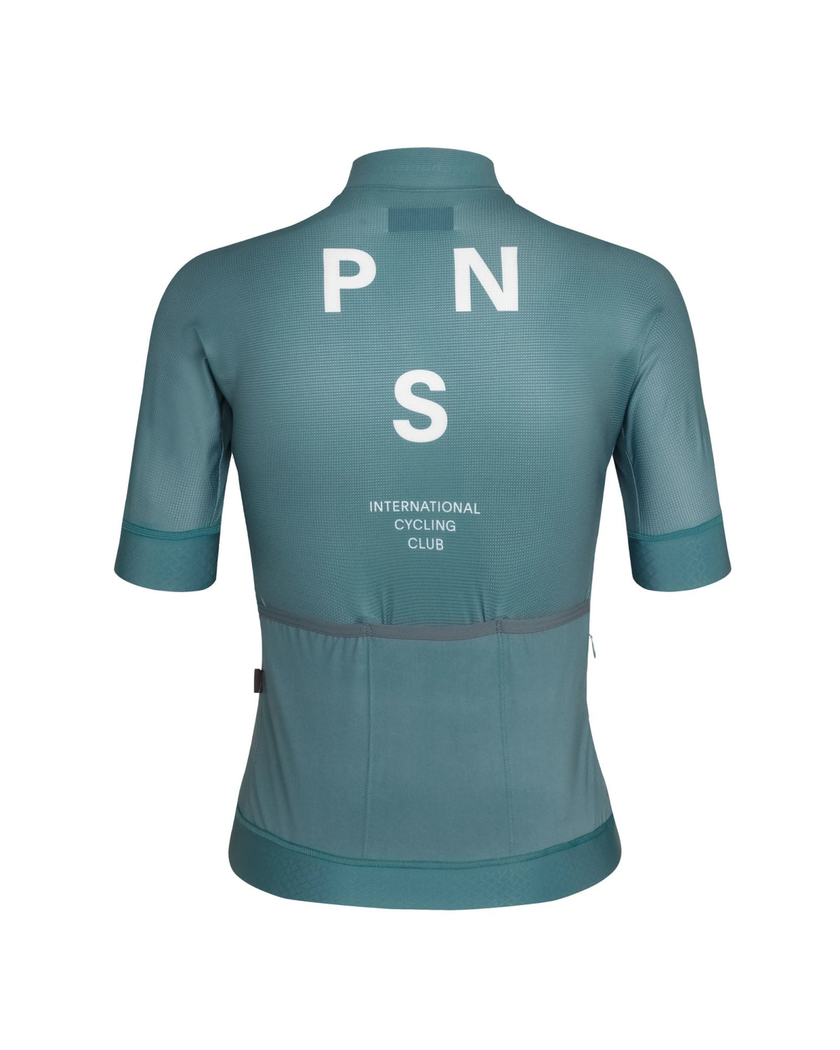 Maillot Corto Mujer Pas Normal Studios Mechanism en Dusty Teal, bodegón trasero #Color_Dusty Teal
