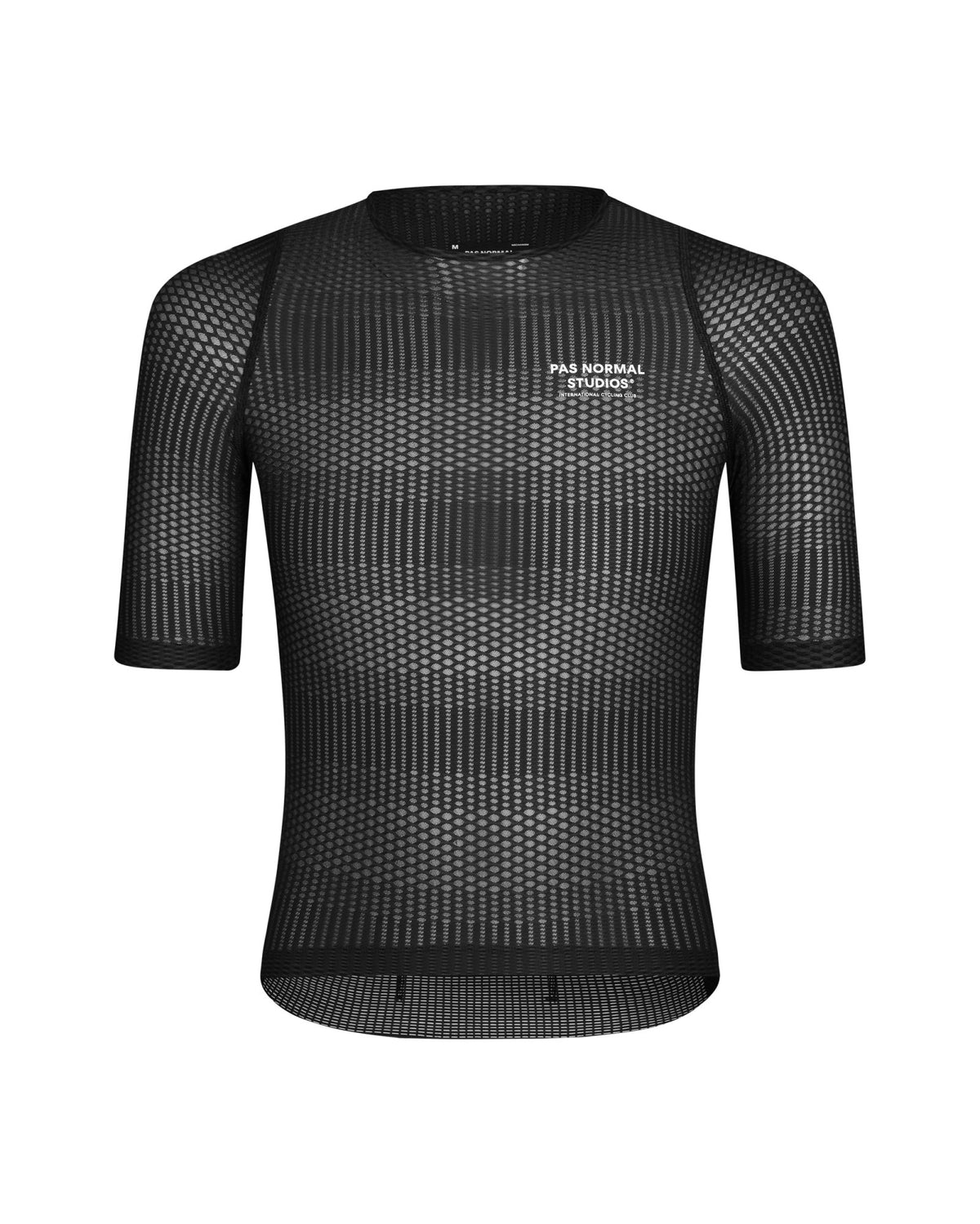 Maillot Pas Normal Studios Mechanism Pro Zipless en Black, vista frontal #Color_Black
