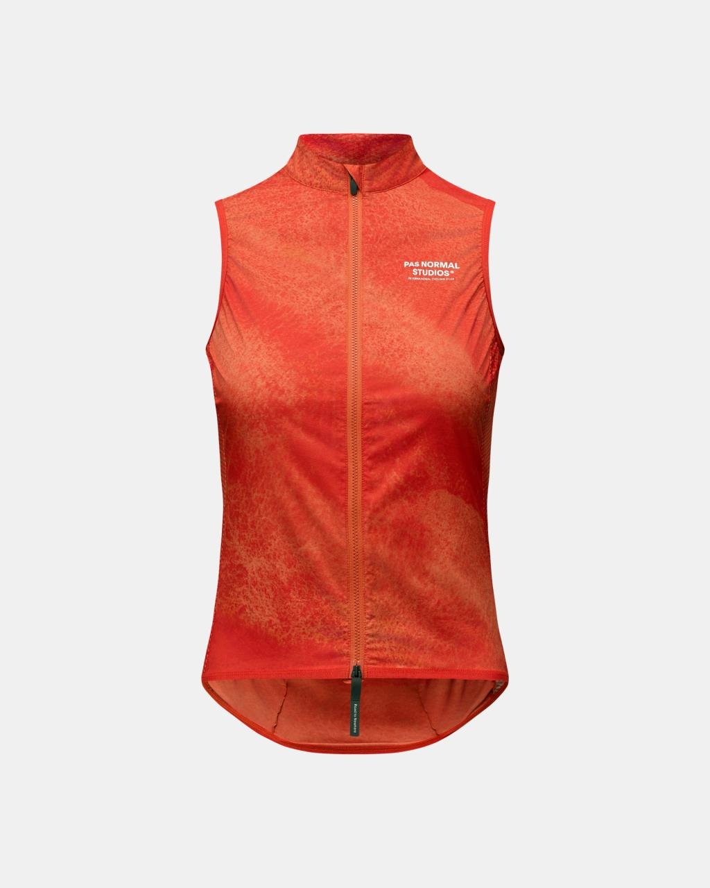 Chaleco Mujer Pas Normal Studios Mechanism Stow Away - AOP Hibiscus Orange #Color_AOP Hibiscus Orange