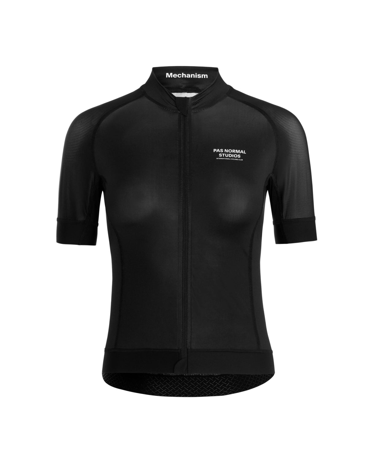 Maillot Corto Mujer Pas Normal Studios Mechanism en Black, bodegón frontal #Color_Black