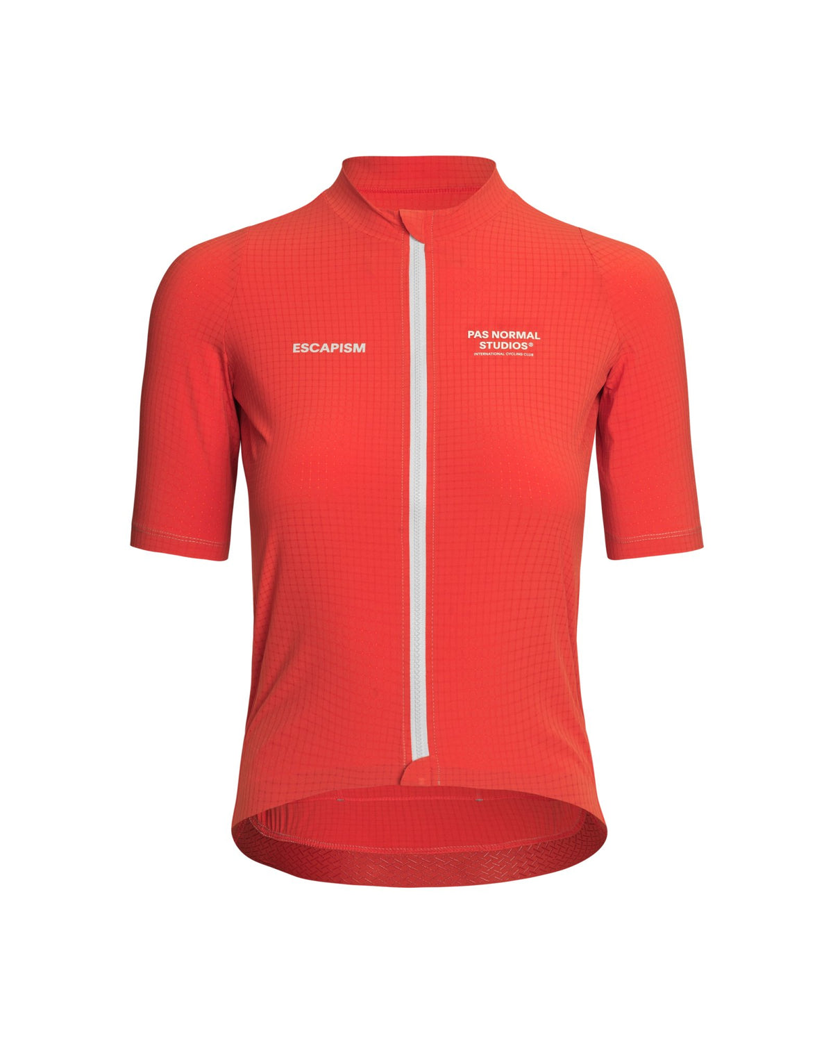 Maillot corto de mujer Pas Normal Studios Escapism Light en Classic Red, vista frontal #Color_Classic Red