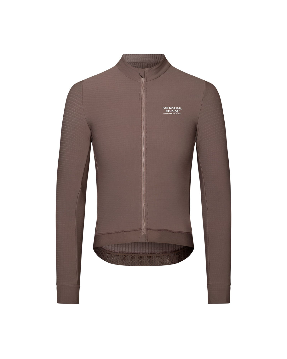 Maillot Largo Pas Normal Studios Essential en Dusty Plum, producto plano sobre fondo #Color_Dusty Plum