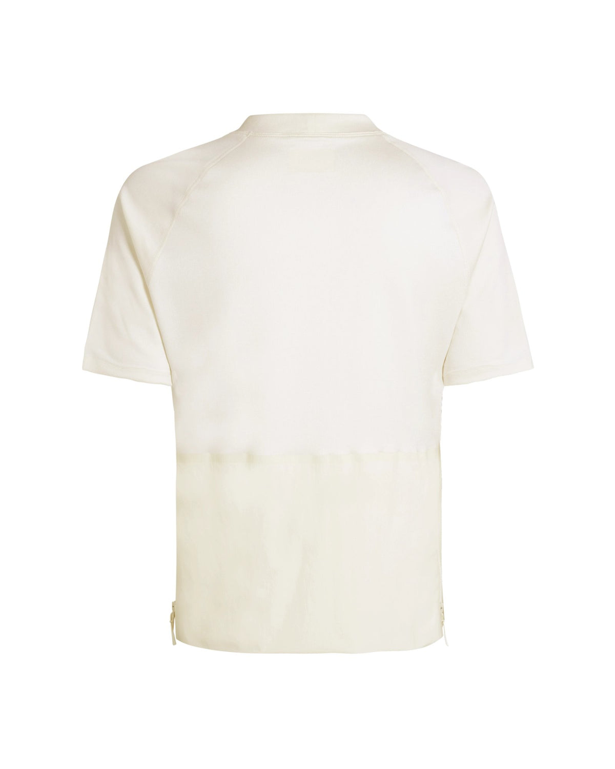 Camiseta técnica corta de mujer Pas Normal Studios Escapism en Off White, vista trasera #Color_Off White