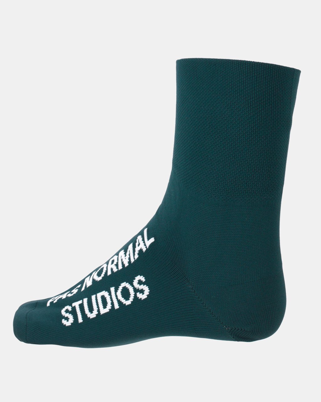 Cubrezapatillas Pas Normal Studios Logo Pre-Cut Oversocks Teal, vista de producto #Color_Teal