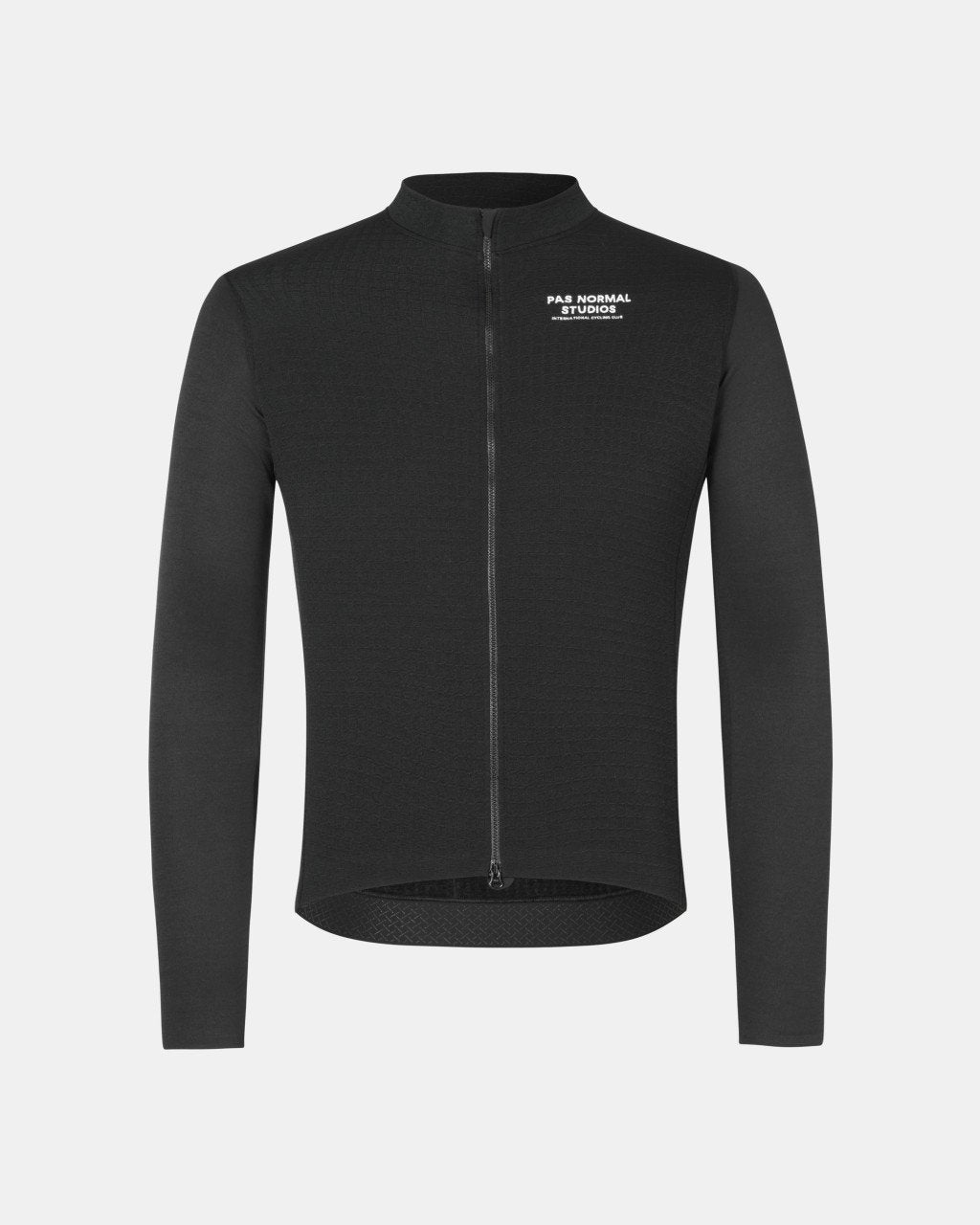 Maillot Largo Pas Normal Studios Escapism Wool en Black, producto plano sobre fondo #Color_Black