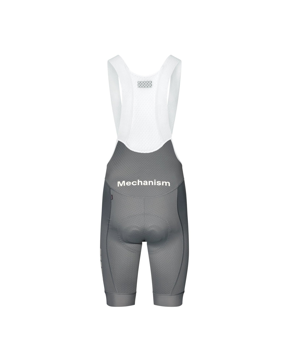 Culotte corto Pas Normal Studios Mechanism Logo en Medium Grey, vista trasera de estudio #Color_Medium Grey