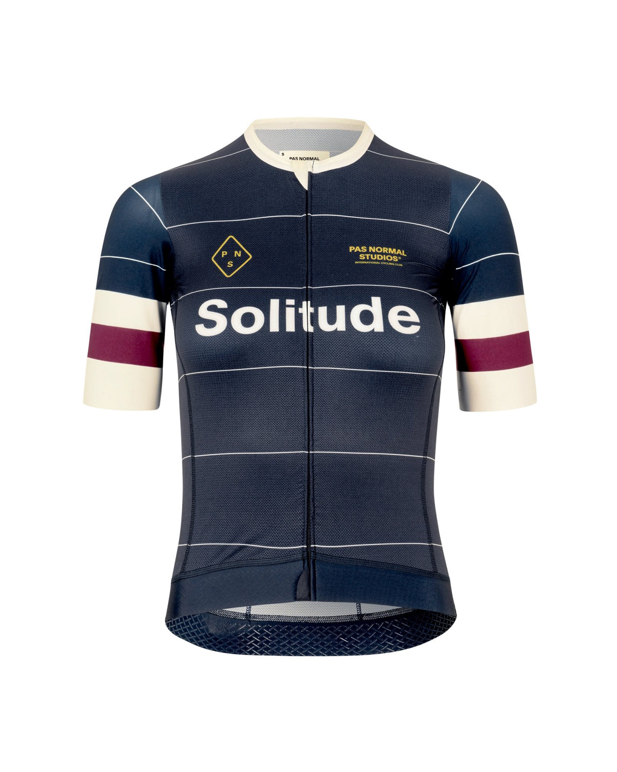 Maillot Mujer Pas Normal Studios Solitude Late Drop en Navy, vista frontal #Color_Navy