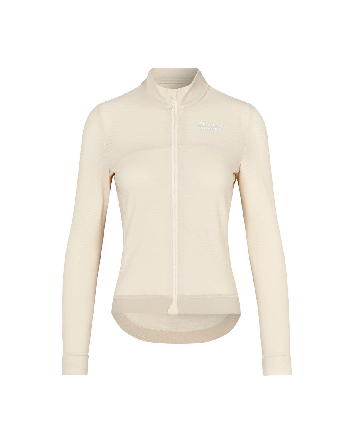 Maillot largo mujer Pas Normal Studios Essential en Off White, bodegón frontal #Color_Off White