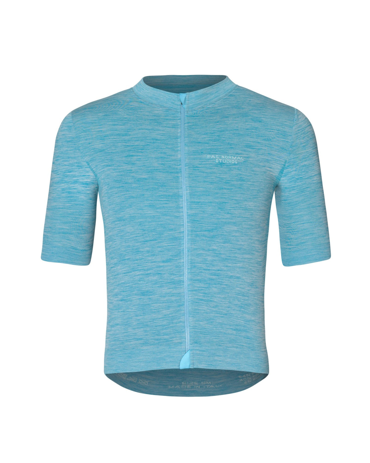 Maillot Corto Pas Normal Studios Escapism Knit en Blue, producto plano sobre fondo #Color_Blue