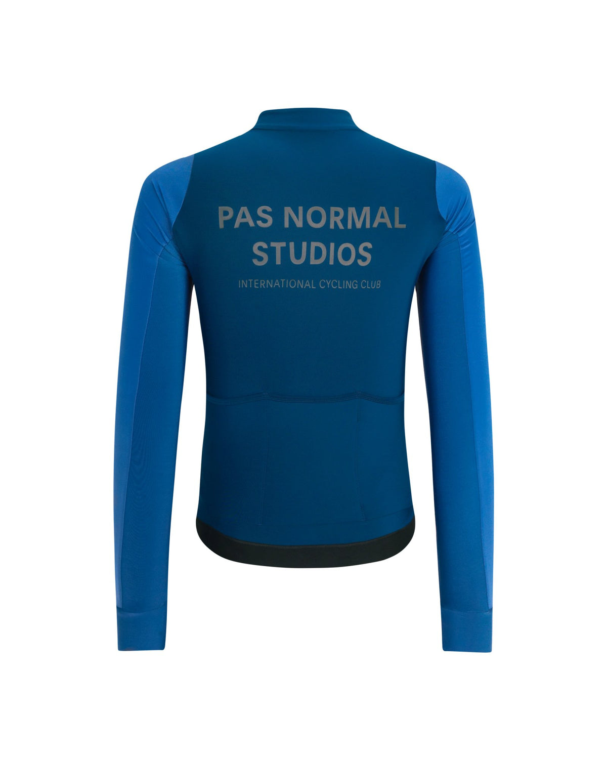 Maillot largo térmico Pas Normal Studios Mechanism Thermal en Dark Blue, vista trasera #Color_Dark Blue