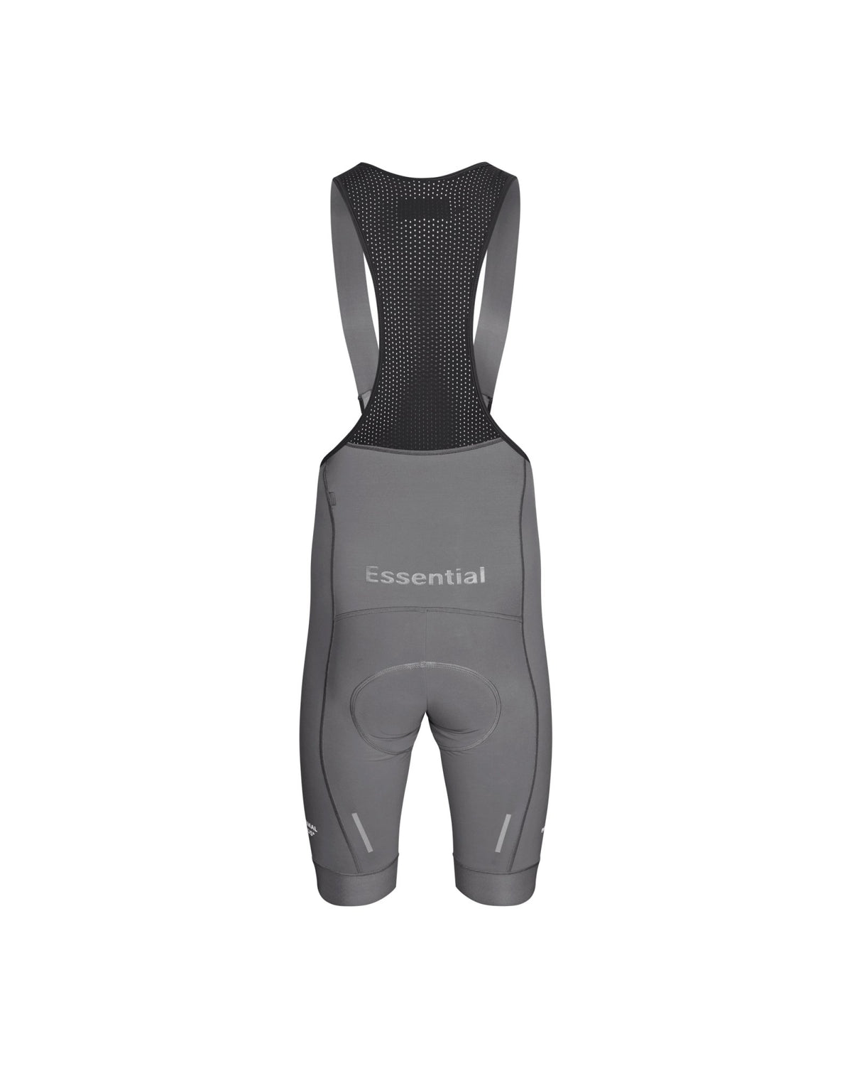 Culotte corto Pas Normal Studios Essential Thermal en Stone Grey, vista trasera de estudio #Color_Stone Grey