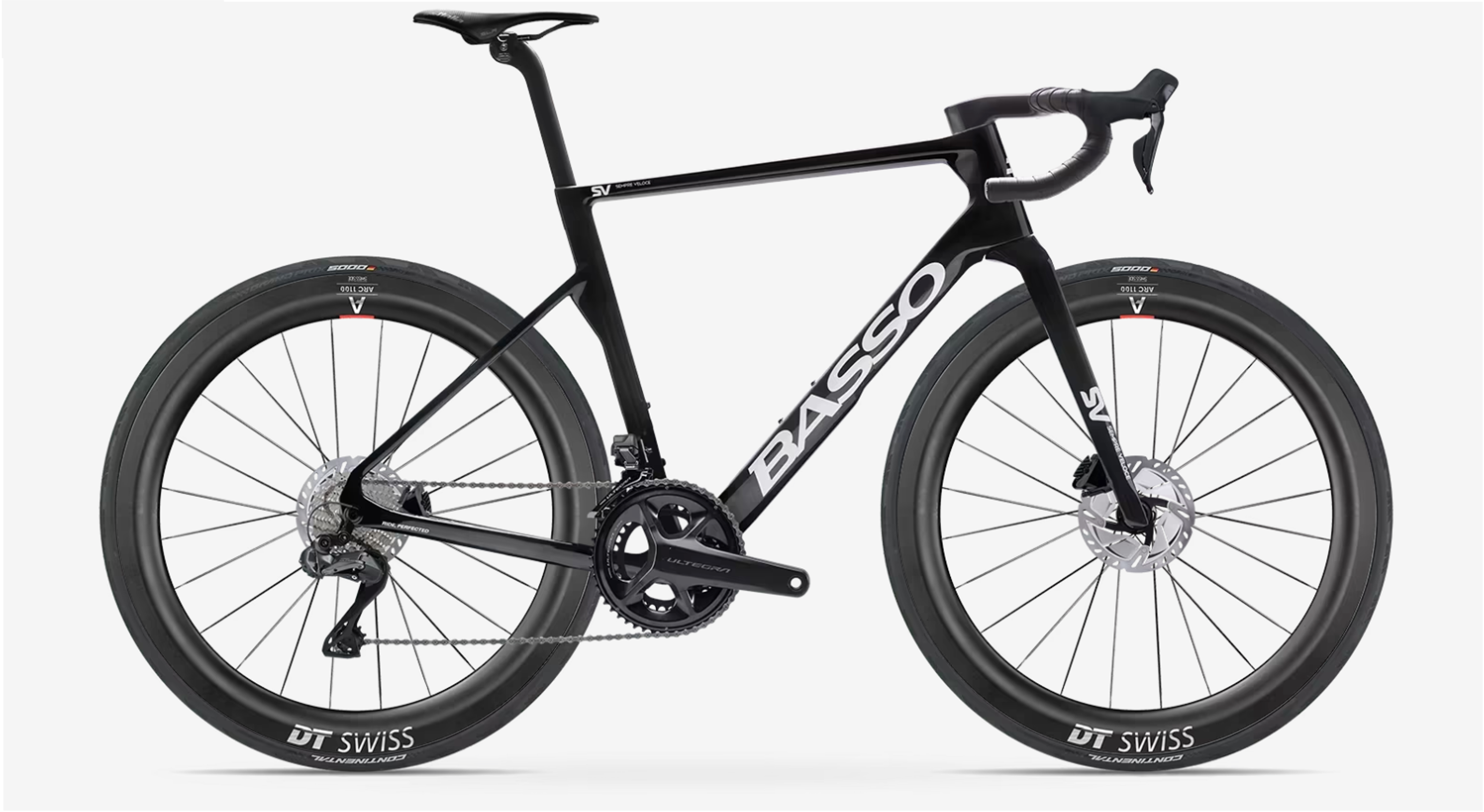 Bicicleta Basso SV Shimano Ultegra 8170 Di2 + Ruedas DT Swiss ARC 1100 Dicut DB