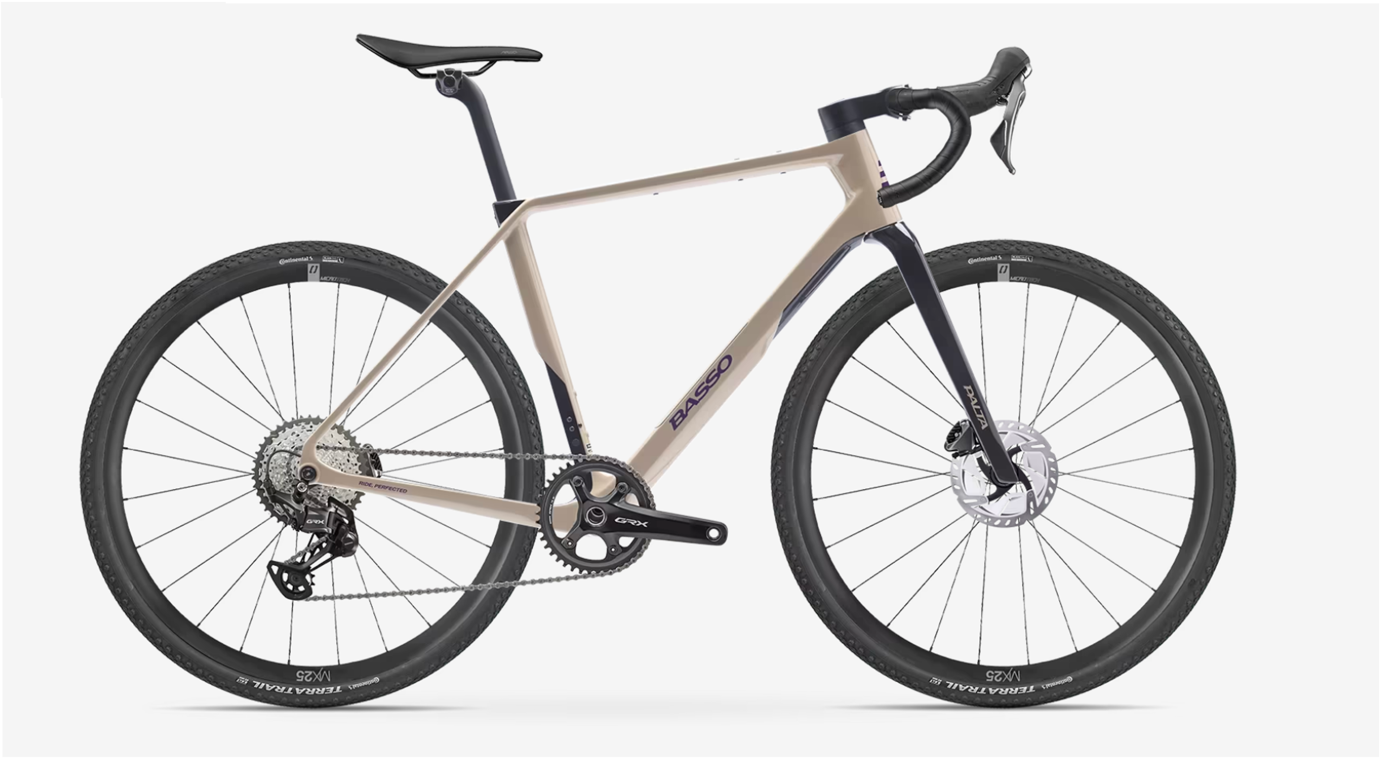 Bicicleta Basso Palta III Shimano GRX 820 1x12+Ruedas Microtech MX25