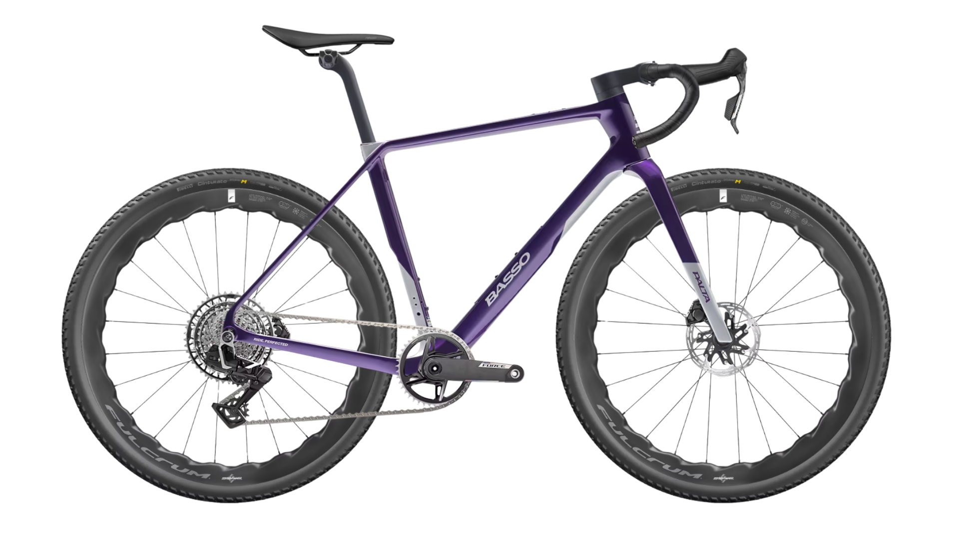Basso Palta III Sram Force XPLR AXS Bicycle + Zipp 303 XPLR S Wheels