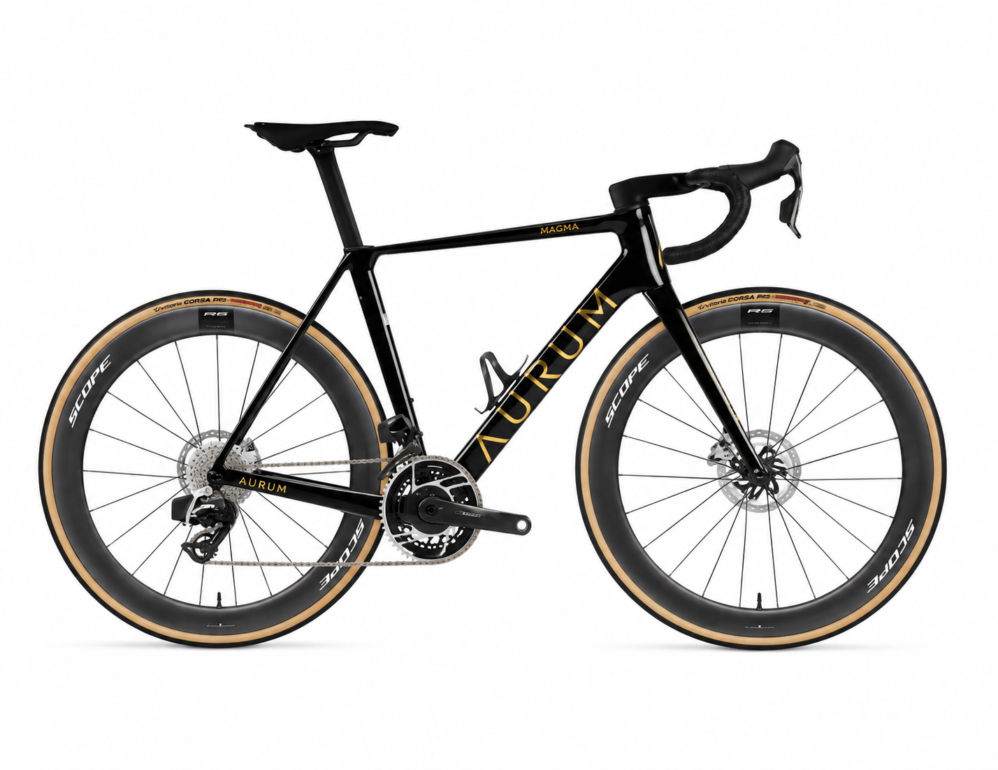 Bicicleta Aurum Magma Sram Red AXS E1 Powermeter