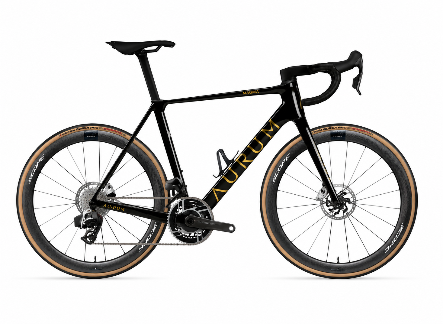 Aurum Magma Sram Red AXS E1 Powermeter Enve SES 3.4 Bicycle
