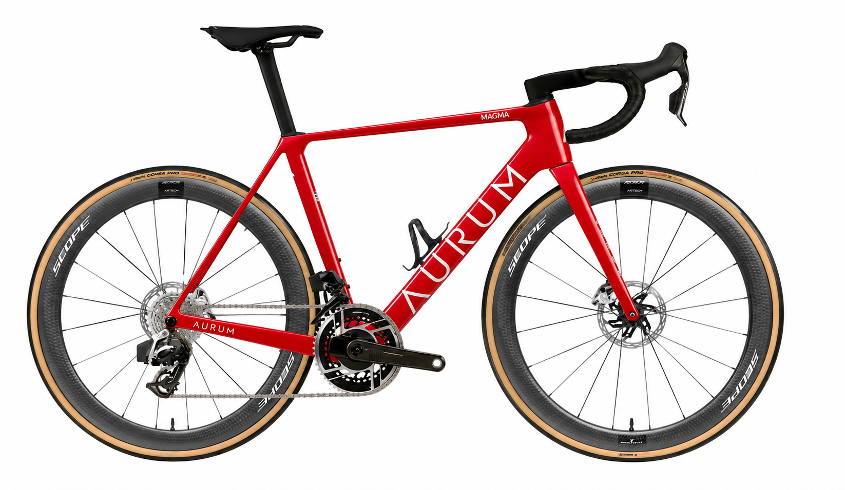 Aurum Magma Sram Red AXS E1 Powermeter Enve SES 3.4 Bicycle