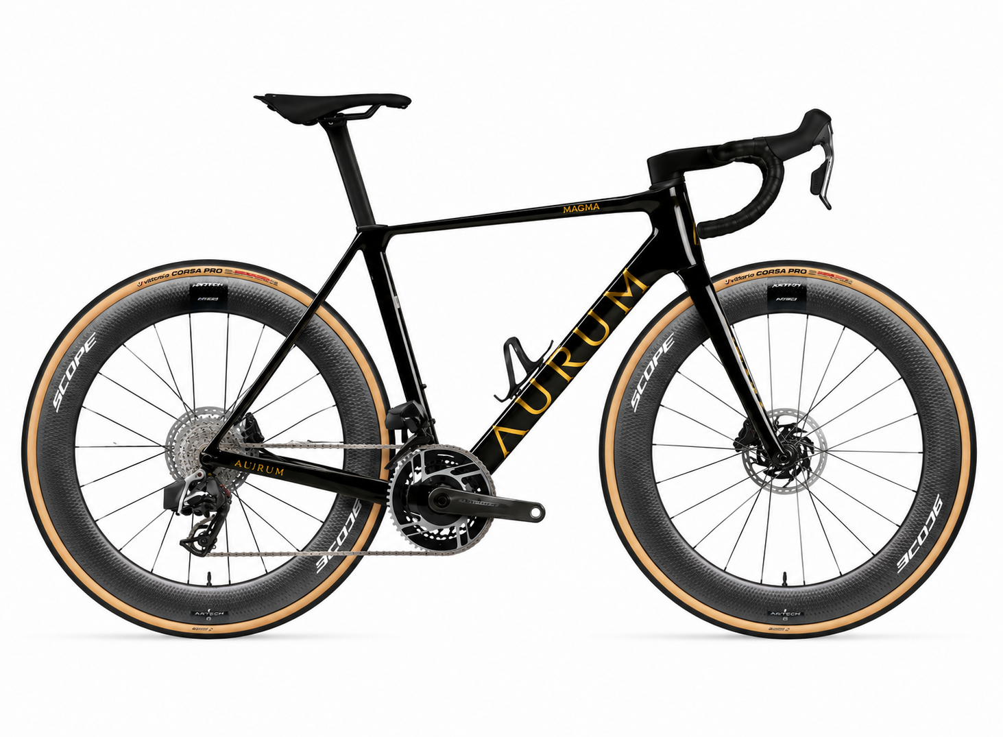 Bicicleta Aurum Magma Sram Red AXS E1 Powermeter