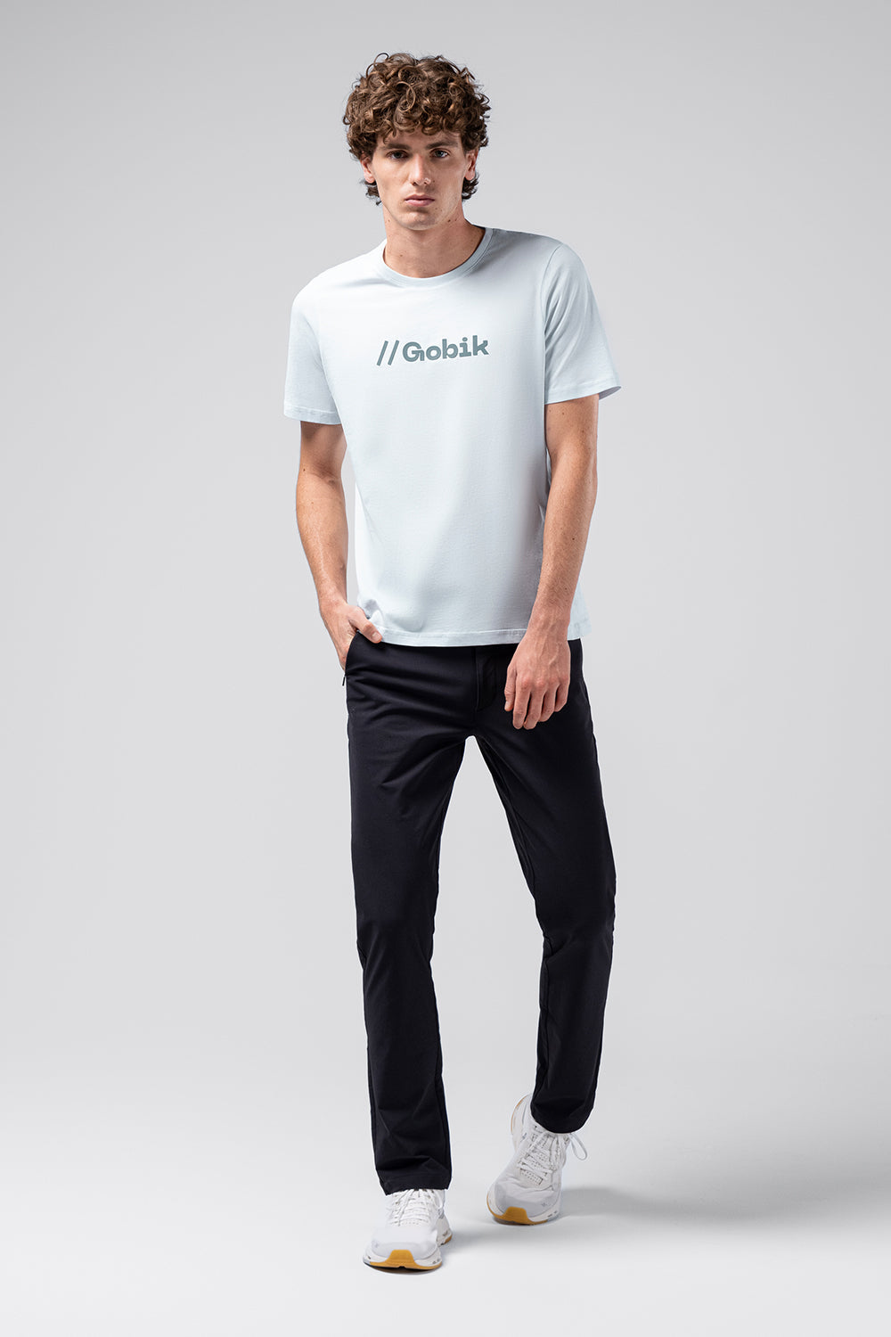 Camiseta Gobik Overlines 2.0, Ice Melt, foto 1 #Color_Azul