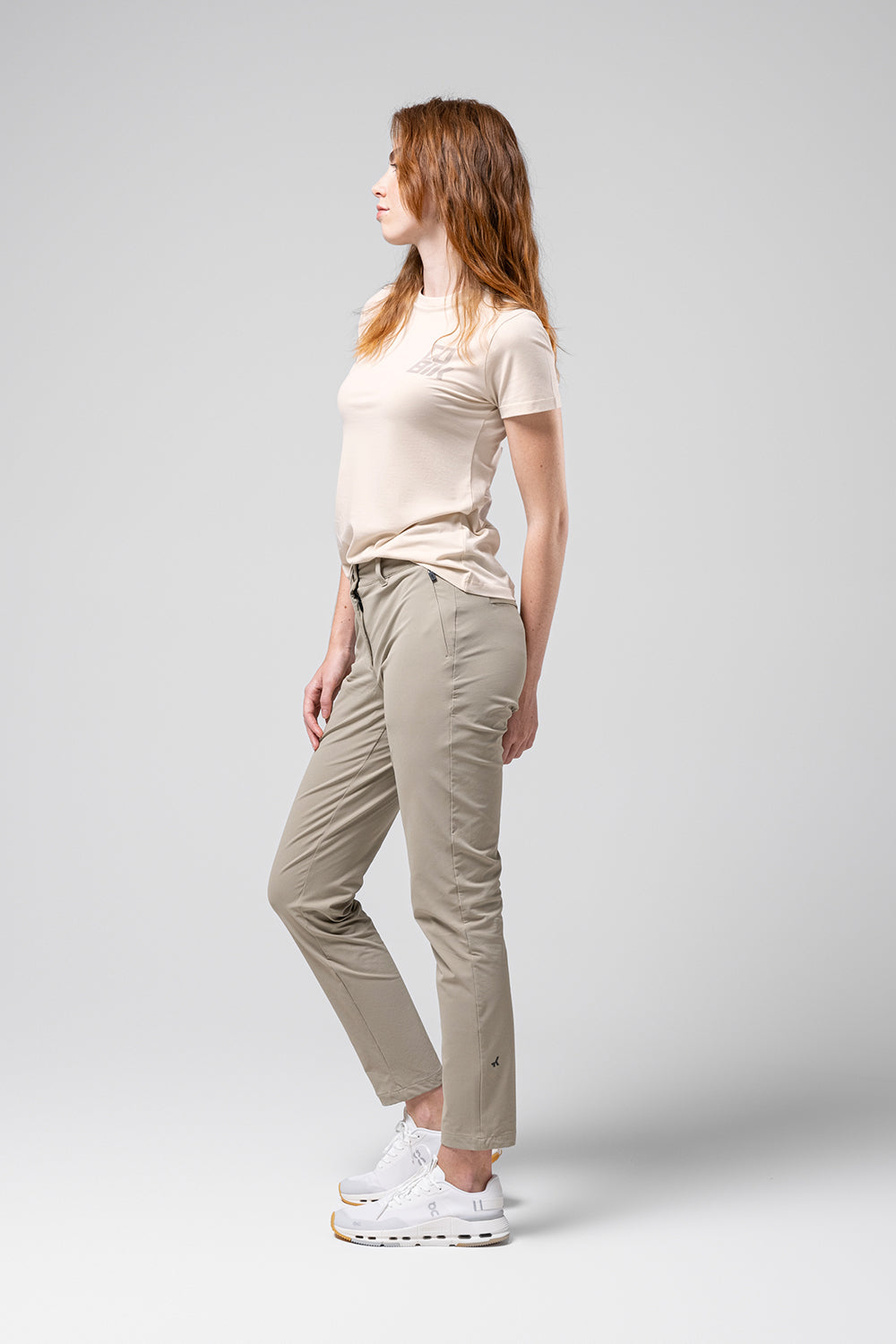 Camiseta Mujer Gobik Rest, Angora, foto 1 #Color_Beige