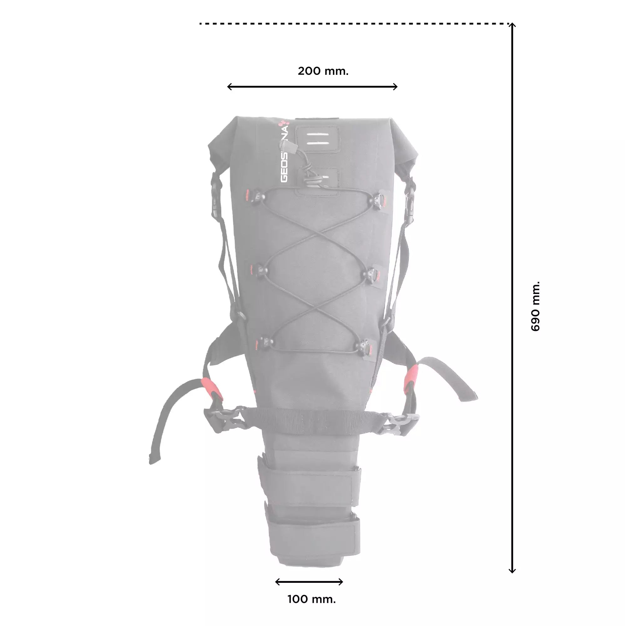 Bolsa de Sillin  Geosmina Grande 15L