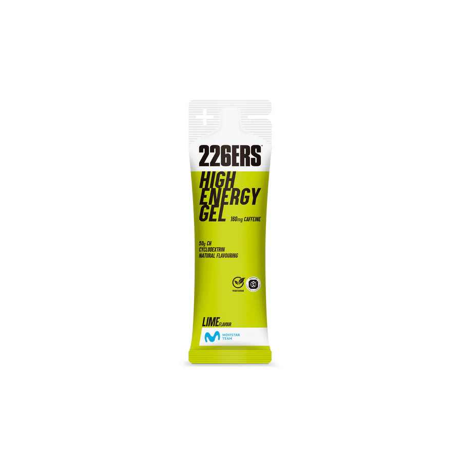 Gel energético 226ERS High Energy sabor Lima 76g Caffeine 160mg