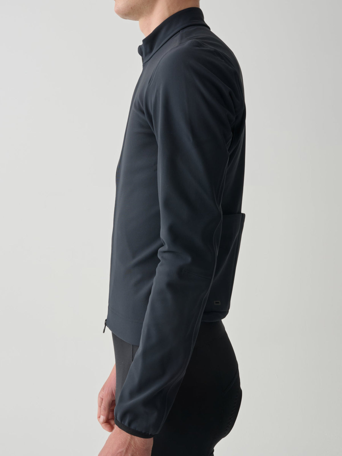 Training Winter Jacket color Black (vista 3) - MAAP
