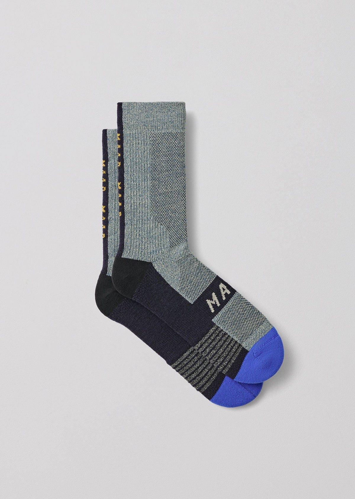 Calcetines MAAP Alt Road Merino Space Dye Sock en Bluestone, imagen principal #Color_Bluestone