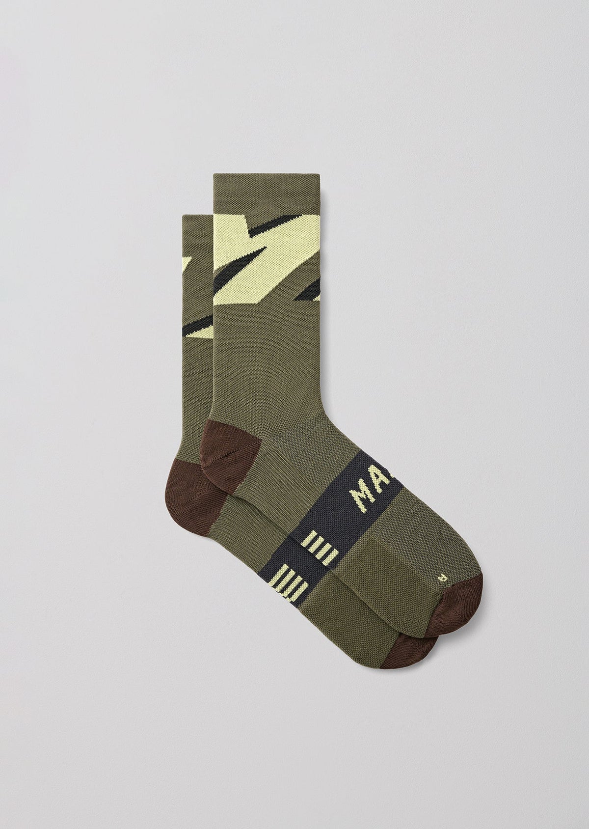 Calcetines MAAP Evolve 3D Sock en Olive, imagen principal #Color_Olive